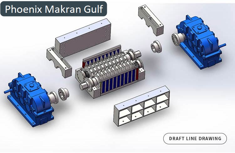 Plastic shredder or Plastic mill - Phoenix Makran Gulf