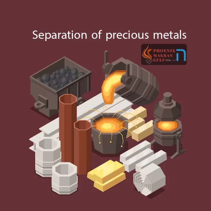 Separation of precious metals